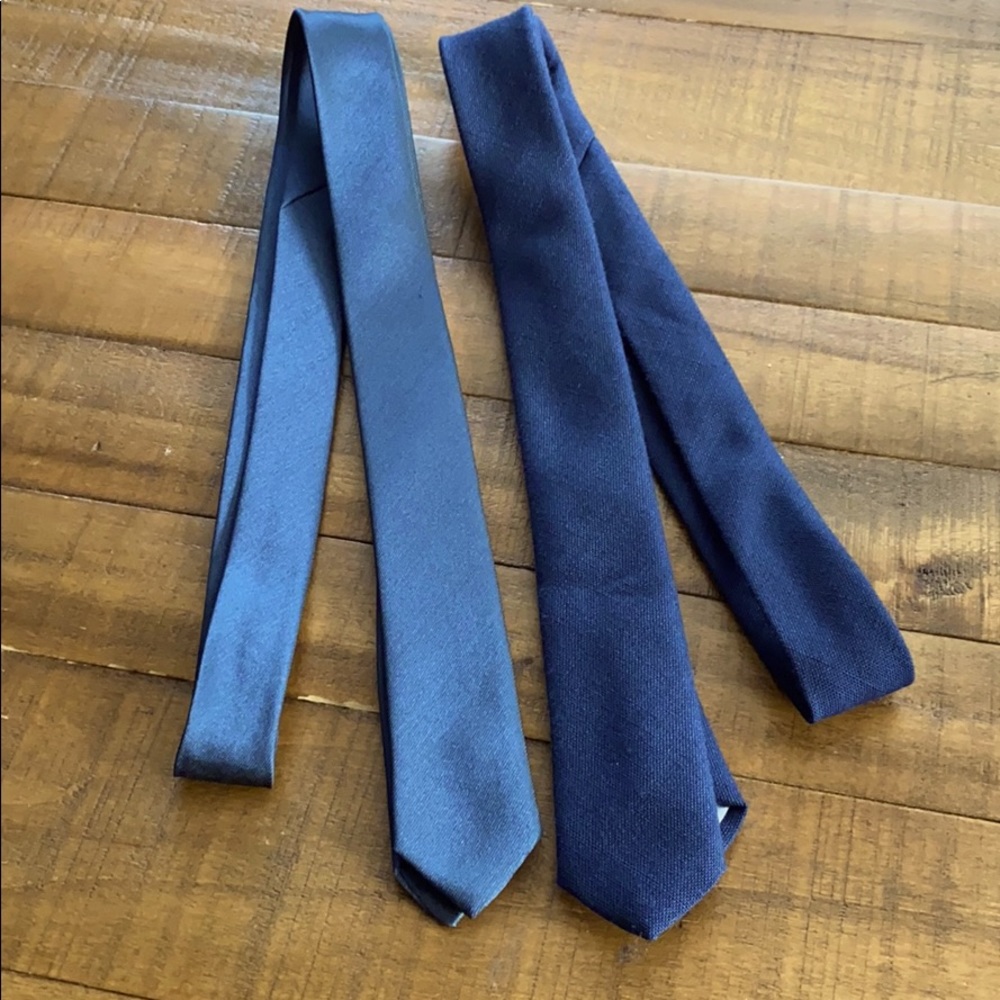 Vintage skinny ties